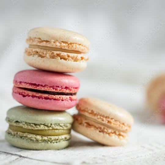 Macaron aux extrait de plantes